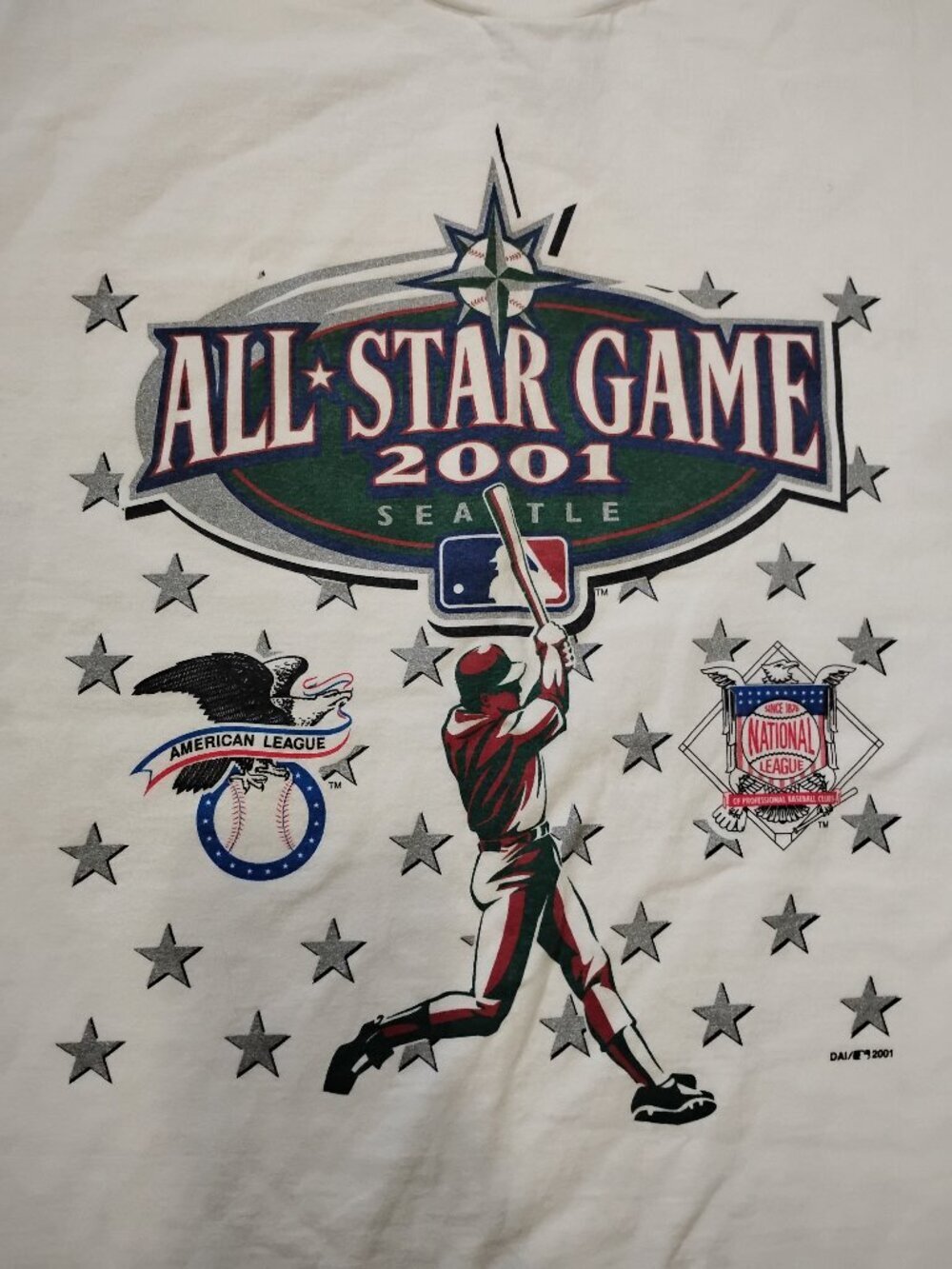 Vintage MLB All-Star Game 2001 Seattle T-Shirt